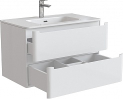 Iddis Мебель для ванной Edifice 80 подвесная белая – фотография-6